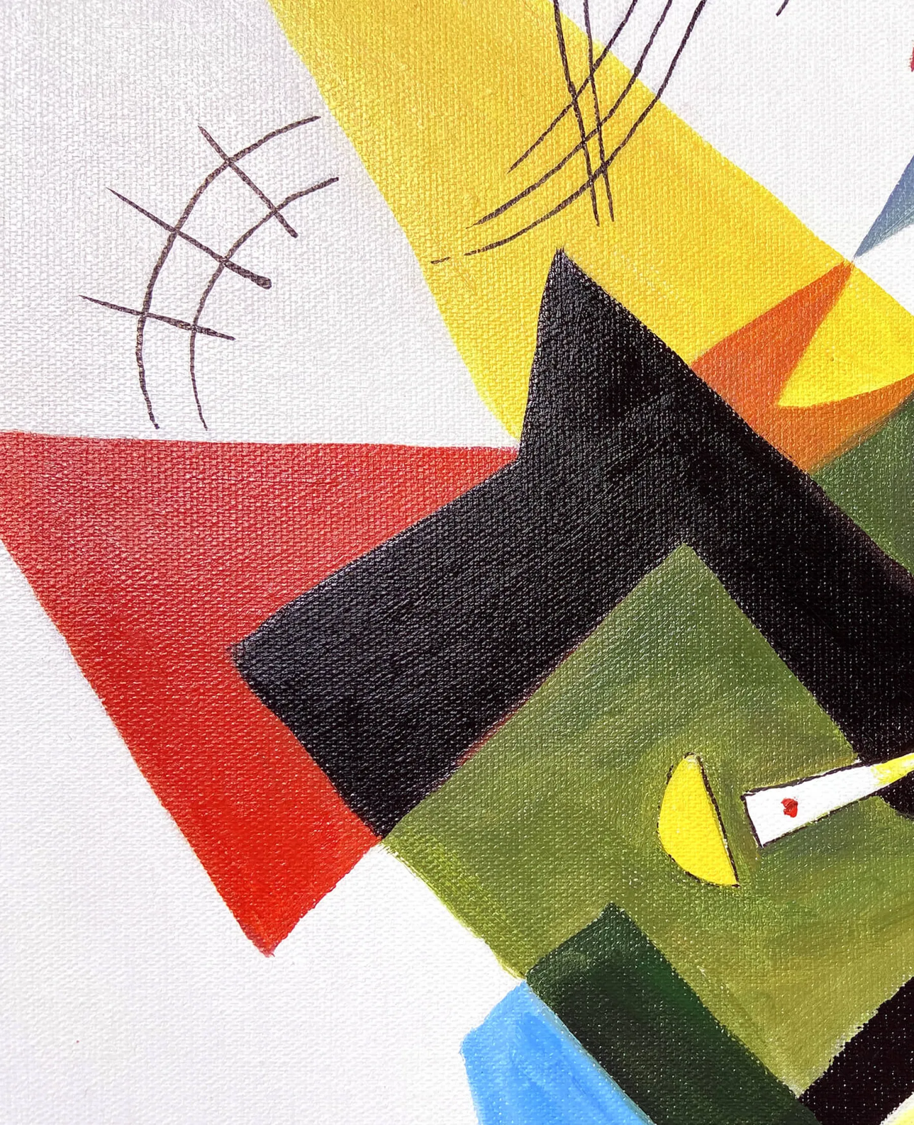 Fashion Sur blanc II - Vassily Kandinsky Kandinsky