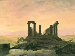 Sale Temple de Junon à Agrigente - Caspar David Friedrich Friedrich