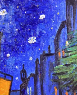 Online Terrasse du café le soir - Vincent Van Gogh Van Gogh