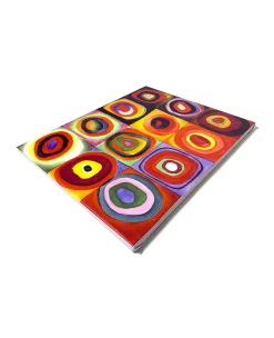 Outlet Étude de couleurs, carrés avec cercles concentriques - Vassily Kandinsky Kandinsky
