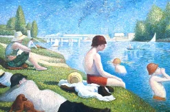 New Une baignade à Asnières - Georges Seurat Seurat