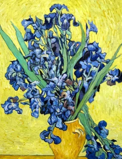 Shop Vase avec iris - Vincent Van Gogh Van Gogh