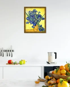 Shop Vase avec iris - Vincent Van Gogh Van Gogh