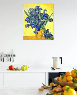 Shop Vase avec iris - Vincent Van Gogh Van Gogh