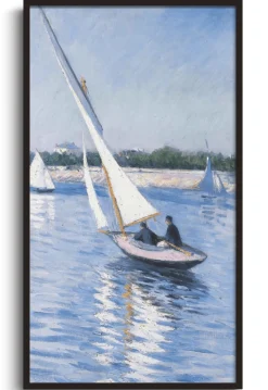 Clearance Voiliers sur la Seine à Argenteuil - Gustave Caillebotte Caillebotte